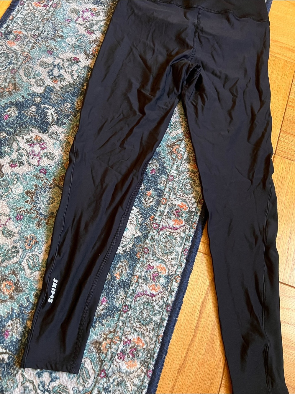 SKIMS PERFORMANCE HIGH WAISTED 7/8 LEGGING Black athleisure alo vuori small nwt